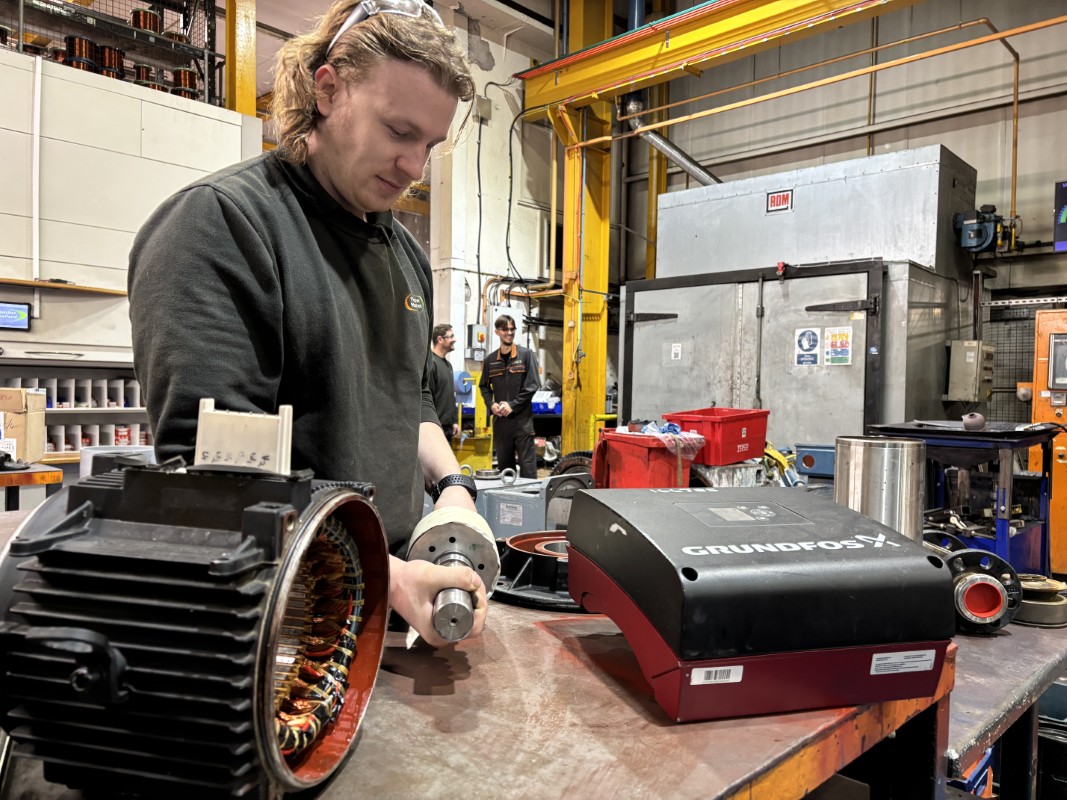 Fletcher-Moorland-Grundfos-Pump-Repair